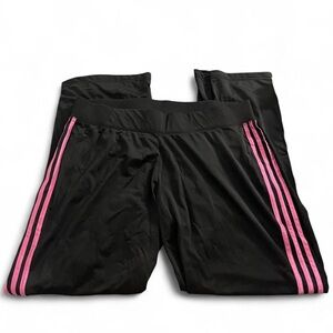NWOT‼️ Adidas Black and Pink Track Pants